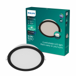 Valgusti s&uuml;vistatav Philips Meson 8721103131331, 3000&deg;K, LED, must v.