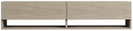 TV-kapp Kalune Design Arges, travertine v., 30 cm x 141 cm x 31 cm