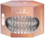 Juuksekumm, komplekt Invisibobble Original Premium Crystal, l&auml;bipaistev v., 3 tk
