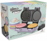 Vahvlik&uuml;psetaja Giles & Posner Double Snack &t Waffle Maker EK5923GSPPVDE