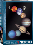 Pusle Eurographics NASA The Solar System 6000-0100, 67.6 cm x 48.9 cm, 1000 tk, mitmev&auml;rviline