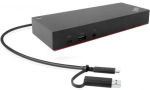 Kahjustatud pakendiga toode. Dokkimisjaam Lenovo Hybrid Dock 135W 40AF0135EU, must v.
