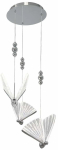 Valgusti lagi Light Prestige Mariposa, LED, 3000 - 6000 &deg;K, 3 x 24 W, l&auml;bipaistev v. / kroom v.