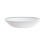 Taldrik supi Luminarc Diwali, 20 cm x 20 cm, valge v./must v.