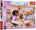 Pusle Trefl Dachshunds in a Caf&eacute;, 60 cm x 40 cm, 300 tk