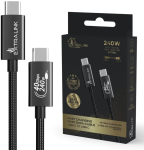 Juhe Extralink Smart Life CABESL05, USB Type-C, 200 cm, must v., 240 W
