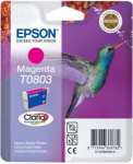 Tindiprinteri kassett Epson T0803, punane v.