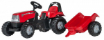 Pedaaltraktor Rolly Toys Case 1170 CVX, must v./punane v.