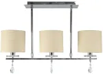 Valgusti rippuv Candellux Estera 33-11510, E14, 3 x 40 W, beež v. / kroom v.