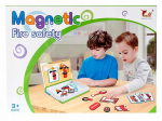 Magnetiline m&auml;ng ASKATO Puzzle Magnetic Fire Safety, 4 cm, mitmev&auml;rviline, 31 tk