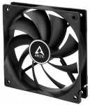 Ventilaator Arctic F12, 12 cm, must v.