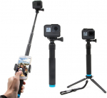 Selfipulk Telesin GP-MNP-090-D selfie stick, must v., 3.5 - 6 "