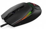 Juhtmega m&auml;nguhiir Krux Bot RGB, juhtmega usb / ps/2, must v.