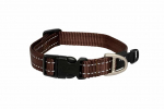 Kaelarihm koertele Rogz Utility Classic, pruun, 260 - 400 mm x 16 mm, 26-40
