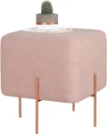 Tumba Hanah Home Copper 56, roosa v./vask v., 40 cm x 40 cm x 42 cm