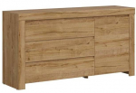 Kummut Holten, tamm v., 83.5 cm x 156 cm x 42 cm