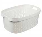 Korv Plast Team, valge v., 59 x 39 x 25.5 cm