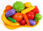 M&auml;ngutoitude komplekt, puuviljad ja k&ouml;&ouml;giviljad Technok Fruits And Vegetables, mitmev&auml;rviline