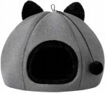 Kassimaja Doggy Kitty Head KITGRF3, grafiit, 40 cm x 40 cm