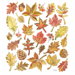 Kleebis DallPrint Leaves, lapselik mitmev&auml;rviline