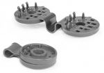 Kinnitusklamber Bradas BCK4-GY-L, 50 tk, hall