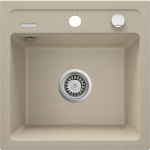 K&ouml;&ouml;givalamu Deante Zorba ZQZ 7103, graniit, 44 cm x 44 cm x 17 cm, liivakarva pruun v.