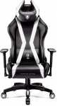 M&auml;nguri tool Diablo Chairs, 133 - 141 x 68 x 30.5 - 37.5 cm, valge v./must v.
