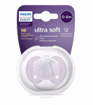Lutt Philips Avent Ultra Soft Deco, 0 kuud, violetne v.