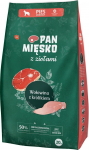 Kuiv koeratoit Pan Miesko Herbs with Beef & Rabbit, veiseliha/k&uuml;&uuml;likuliha, 20 kg