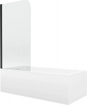 Vann seinaga, teisaldatav Mexen Cubik, 70 cm x 150 cm x 40 cm, ristk&uuml;lik, valge