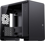 Arvuti korpus Jonsbo U4 Mini, l&auml;bipaistev v./must v.