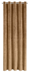 &Ouml;&ouml;kardin, hele pruun v., 140 cm x 250 cm