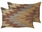 Dekoratiivne padi Beliani Deepor, mitmev&auml;rviline, 50 cm x 30 cm, 2 tk