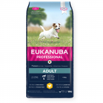 Kuiv koeratoit Eukanuba Adult Small, kanaliha, 18 kg
