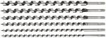 Puidu puurikomplekt Sthor 22466, puit, keermega, kuuskant, 10 mm x 46 cm
