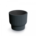 Lillepott Prosperplast Milly DBMLR300-S433, plastik, &Oslash; 29.9 cm, antratsiit v.