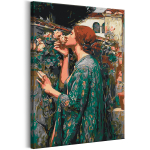 Maalimine numbrite j&auml;rgi Artgeist John William Waterhouse: The Soul Of The Rose MA_0556, mitmev&auml;rviline, 40 x 60 cm