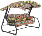 Aiakiik Patio Ravenna Black Edition, mitmev&auml;rviline, 209 cm x 132 cm x 171 cm