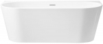 Vann, teisaldatav Rea Olimpia, 150 cm x 74.5 cm x 58 cm, ovaalne, valge v.