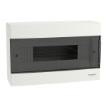 Modulaarne paneel Schneider Electric EASY9, krohvipealne, IP40, 12 mood., valge v./must v.