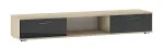TV-kapp ADRK Sella, l&auml;bipaistev v./must v./pruunikas v., 40 cm x 176 cm x 28 cm