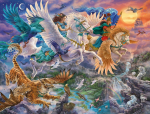 Pusle Ravensburger Fantazja - Pegaz, 98 cm x 75 cm, 2000 tk