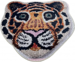 Vannitoa p&otilde;randamatt Foutastic Bengal, mitmev&auml;rviline, 80 cm x 80 cm, &Oslash; 80 cm