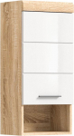 Seina vannitoakapp MC Akcent Lambada, pruun v./valge v., 21 cm x 37 cm x 79 cm