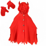 Karnevalikost&uuml;m lastele, kurat Lovely Red Devil, punane v., S, 100 - 110 cm