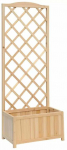 Lillekast Verdemax, puit, 60 cm x 31 cm, pruun v.