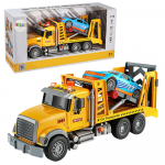 M&auml;nguautode transportija Lean Toys 2in1, sinine/kollane