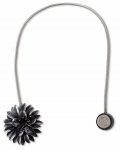 Magnetiga kardinahoidja, 6 cm, valge v./h&otilde;be