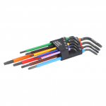 Kuuskantv&otilde;tmete komplekt Bahco Torx C1997TORX/9P, t&auml;htede, 9 tk