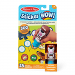 Kleebis, komplekt Melissa & Doug Sticker WOW! Dog, sinine v./pruun v.